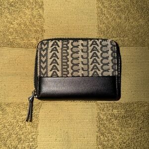 Marc Jacobs Black and Gray Wallet
